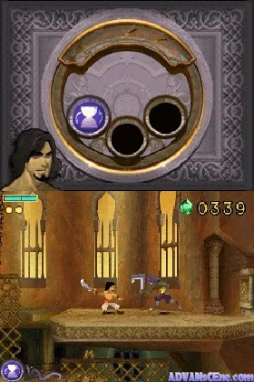 Prince of Persia - The Forgotten Sands (USA) (En,Fr,De,Es,It,Nl) (NDSi Enhanced) screen shot game playing